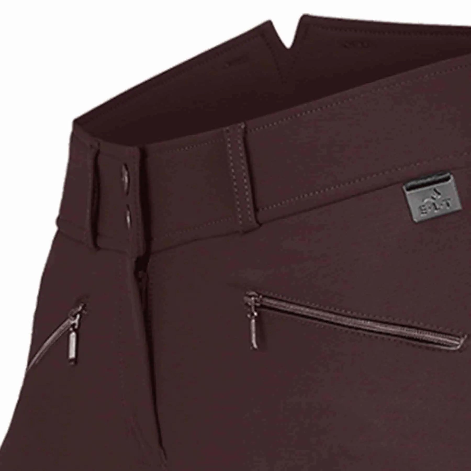ELT Hella High Waist lovaglónadrág szilikonos, teljes fenékbetétes, gesztenyebarna D42