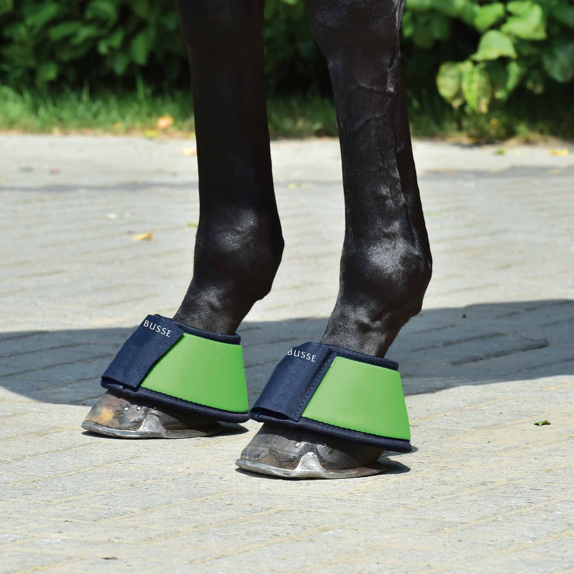 Cloches de sabot BUSSE SOFT, protection avec fermeture Velcro, L grass/navy