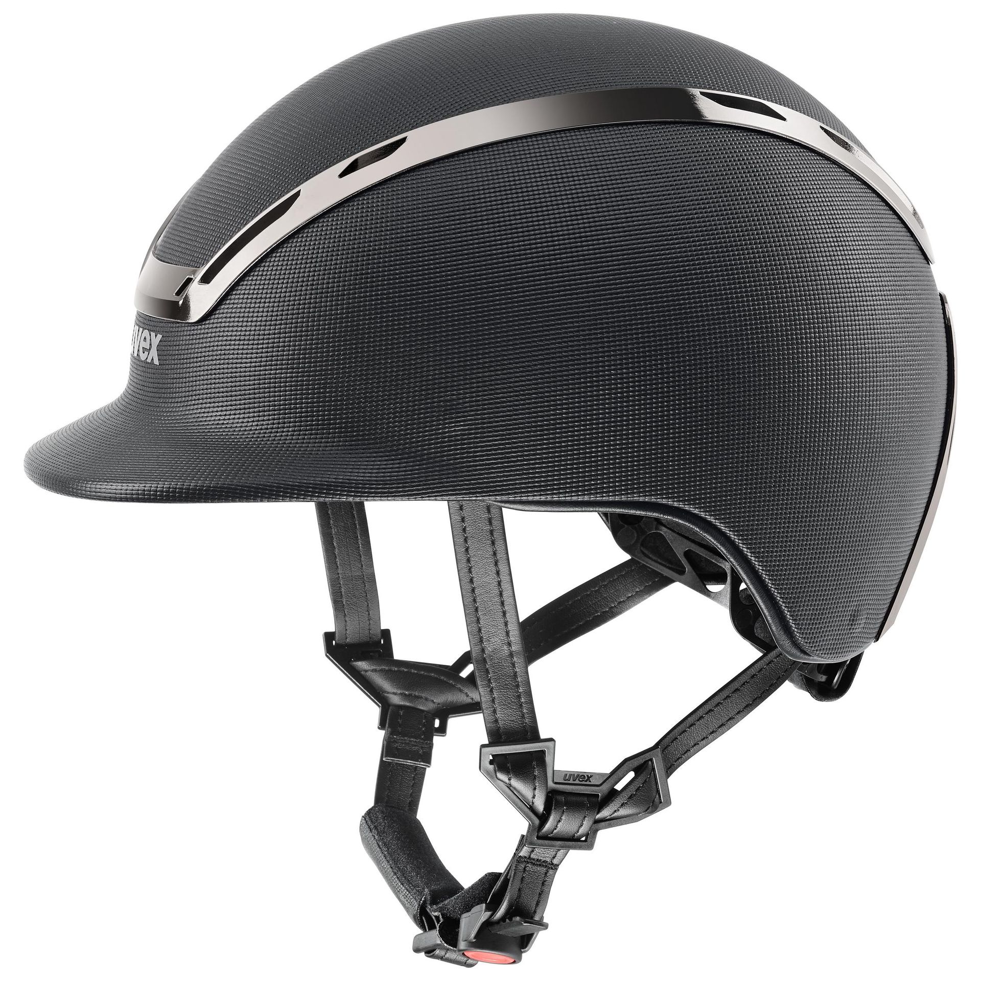 Casque d'équitation uvex exxeed pro, Hardshell & cuir végétalien
