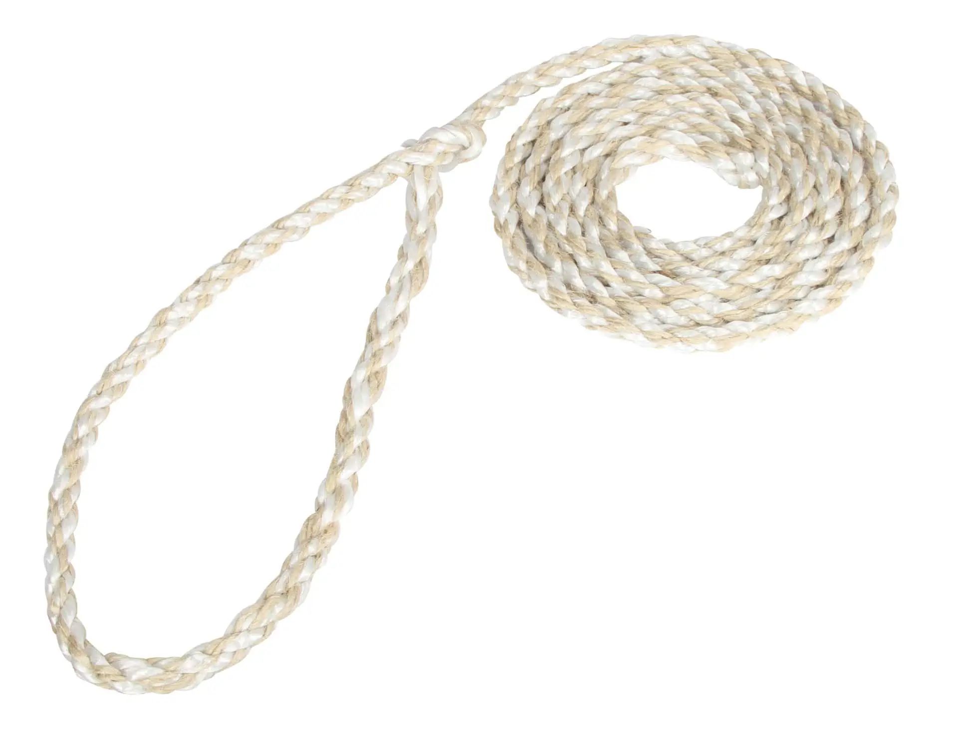 Kerbl Fune trasporto bestiame anello grande, juta-PP, 320 cm, 5 pz