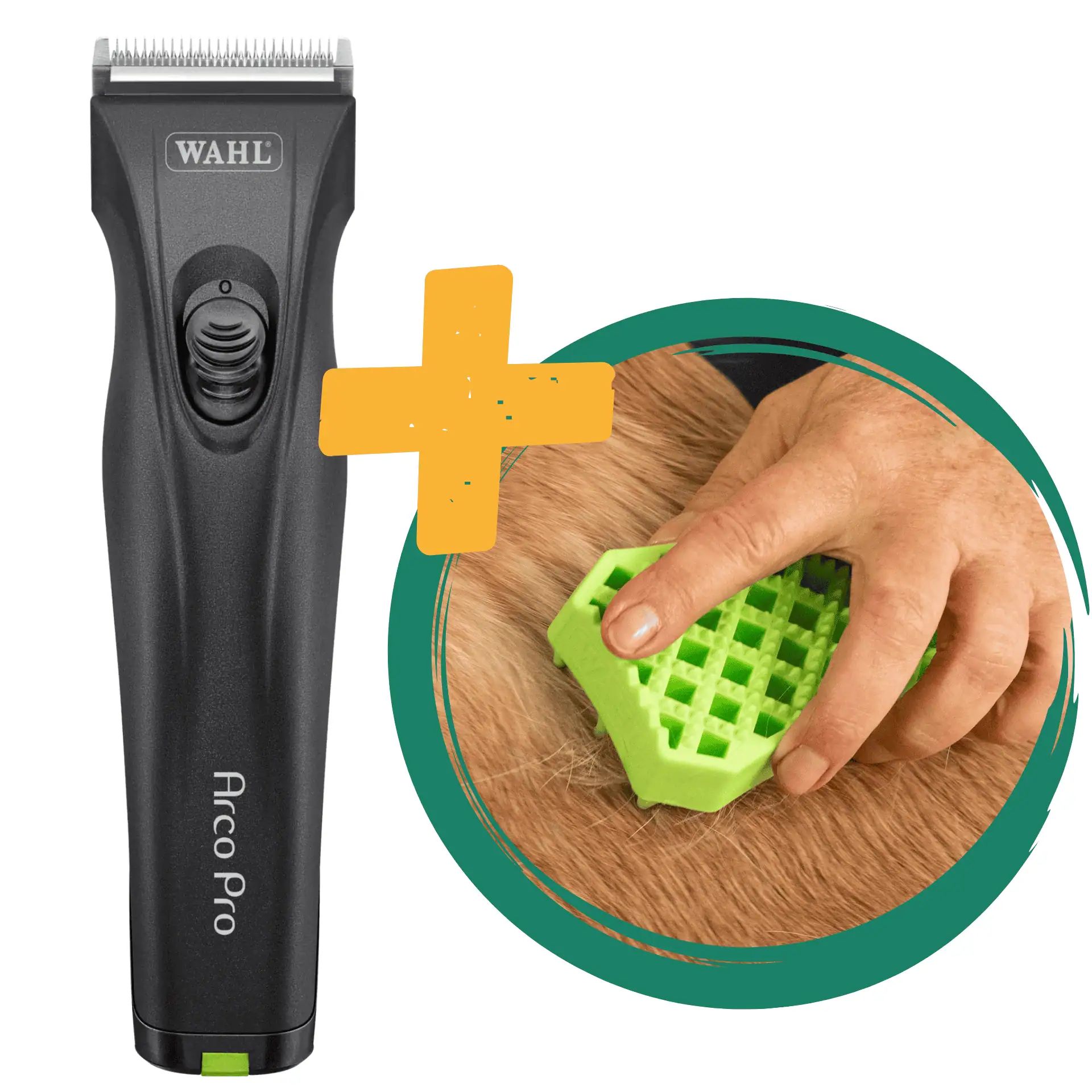 Tondeuse Wahl Arco Pro + brosse en caoutchouc Sheddy gratuite