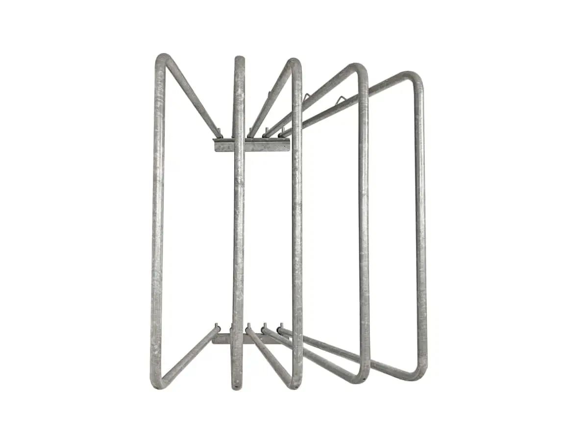 Horse blanket holder with five arms