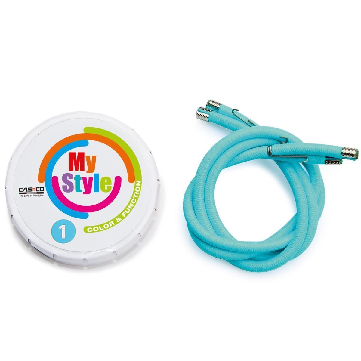 Stripes Casco My Style turquoise M