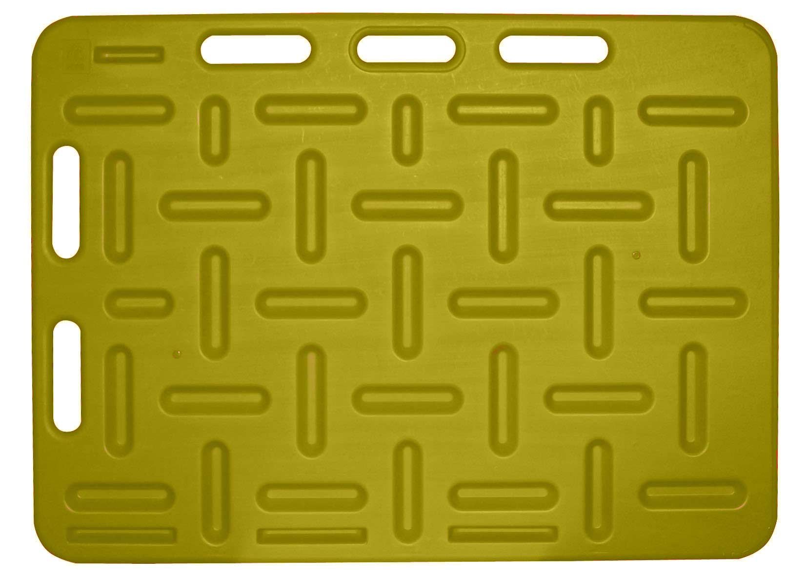 Kerbl sertés terelődeszka – stabil, higiénikus és törésálló, 94 cm x 76 cm, sárga