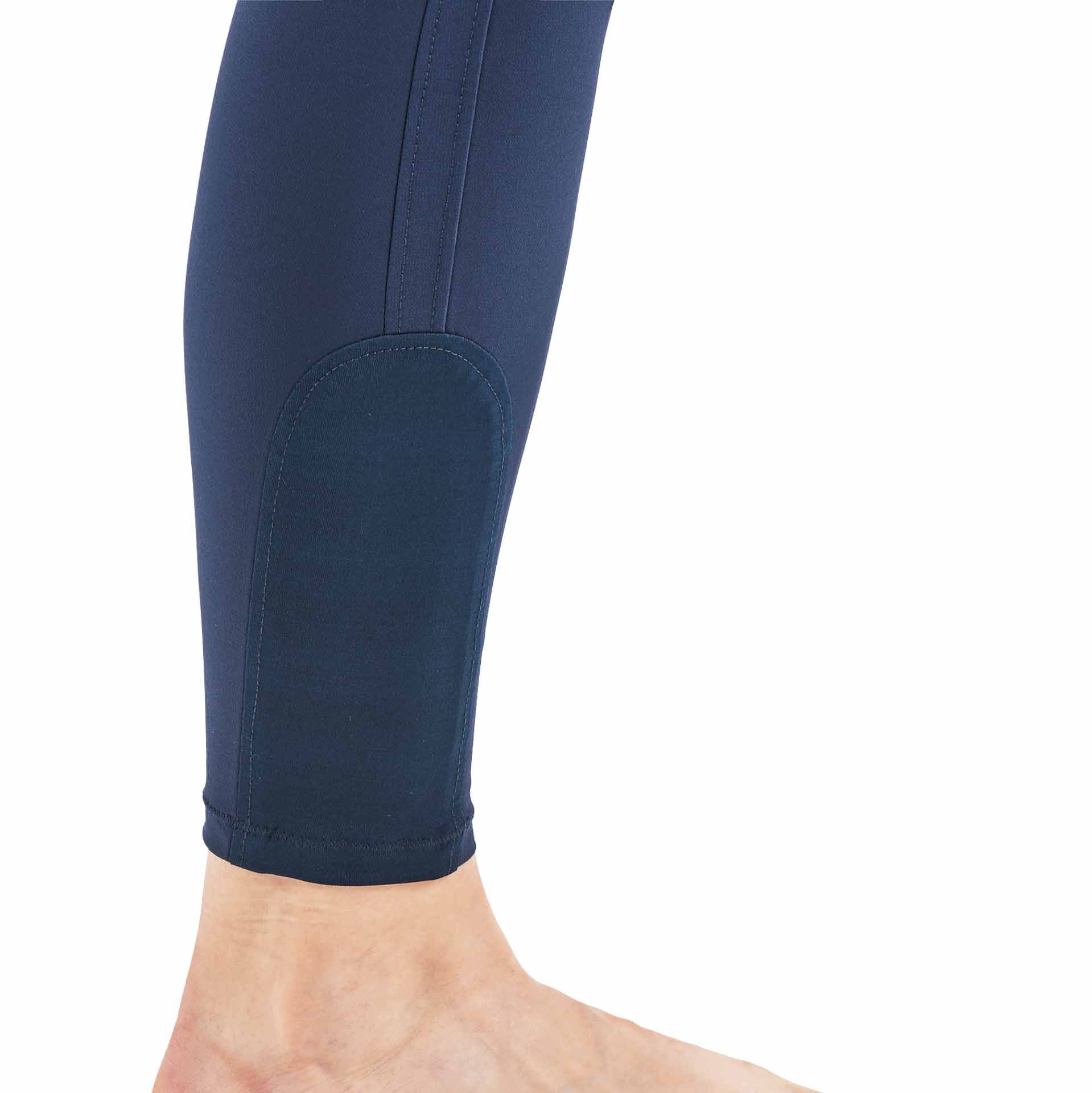 BUSSE Pantalon d'équitation MADEIRA-KNIE II, Grip Silicone Genoux, 80 navy
