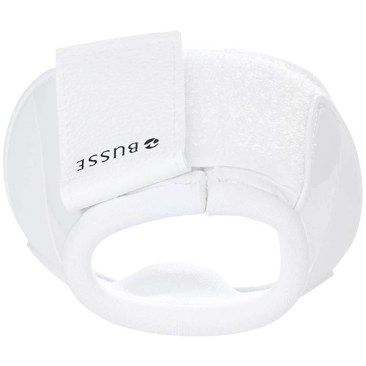 BUSSE Cloches de protection PRO, ajustement anatomique, double velcro, blanc XXL