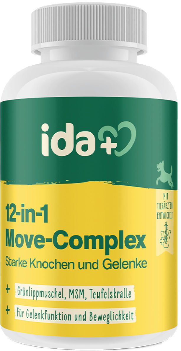 IdaPlus 12-in-1 Move-Complex Ízületi Por Kutyáknak, 160 g