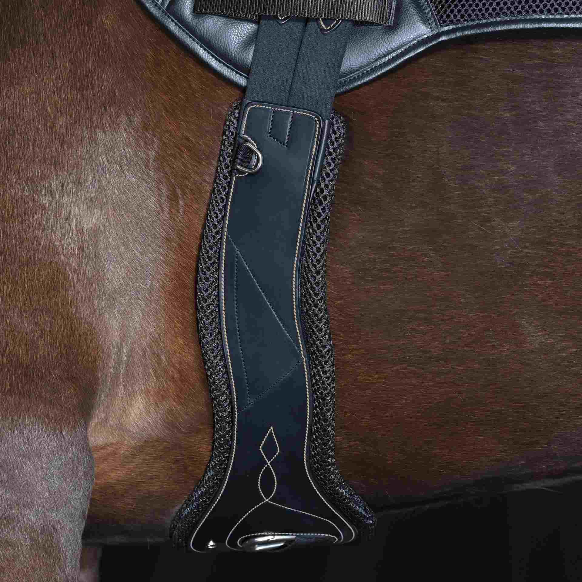 BUSSE Sangle TAKE-OFF LINE LG, longue, anatomique, rembourrages amovibles, en utilisation