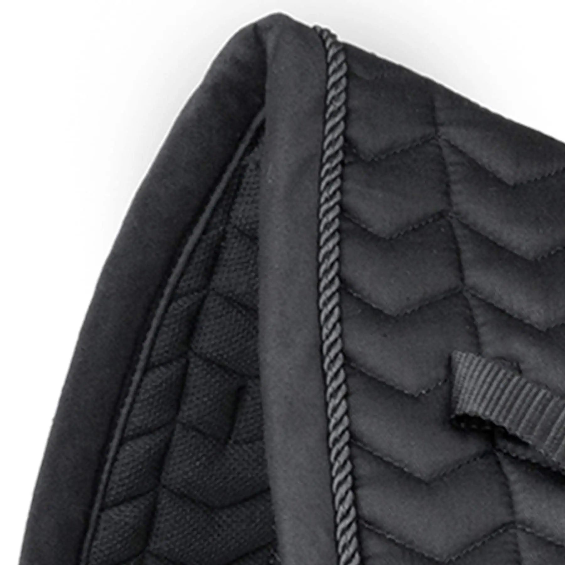 Waldhausen Schabracke Classic mit Klettverschluss, schwarz/schwarz Pony D