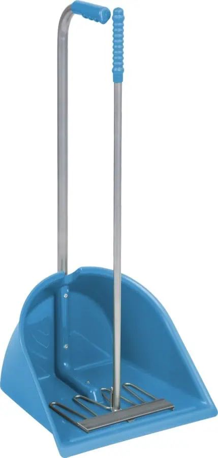 Kerbl Mistboy trágyalapát gereblyével 75 cm, stabil lapátforma, királykék