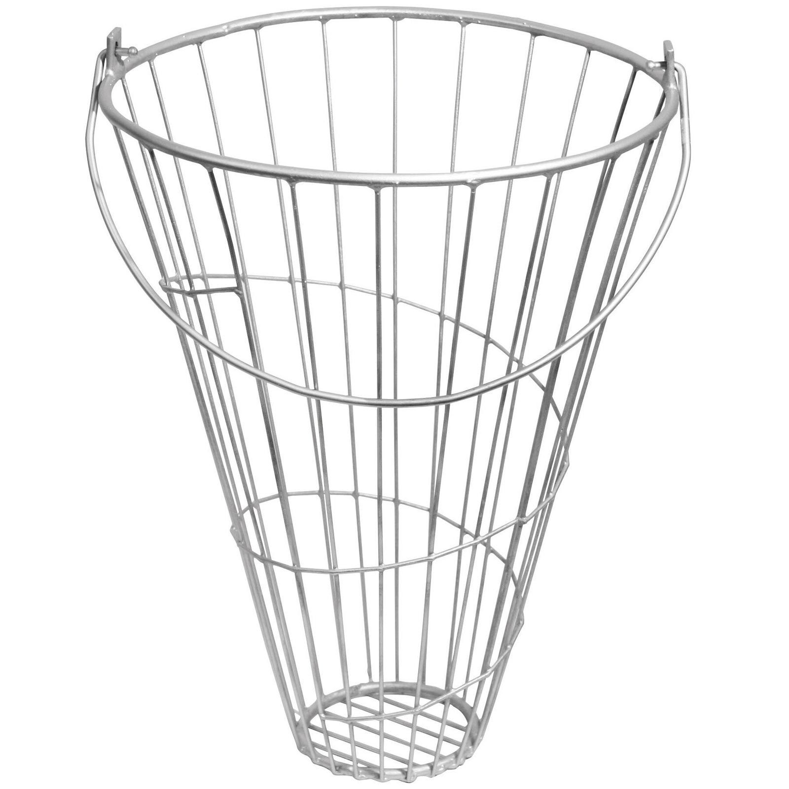 Coș de hrănire pentru păsări de curte, galvanizat