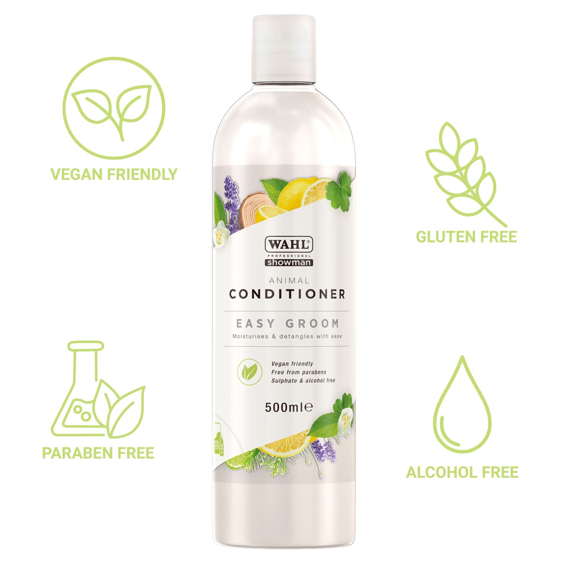 conditioner, animal conditioner, easy groom, 500ml, vegan friendly