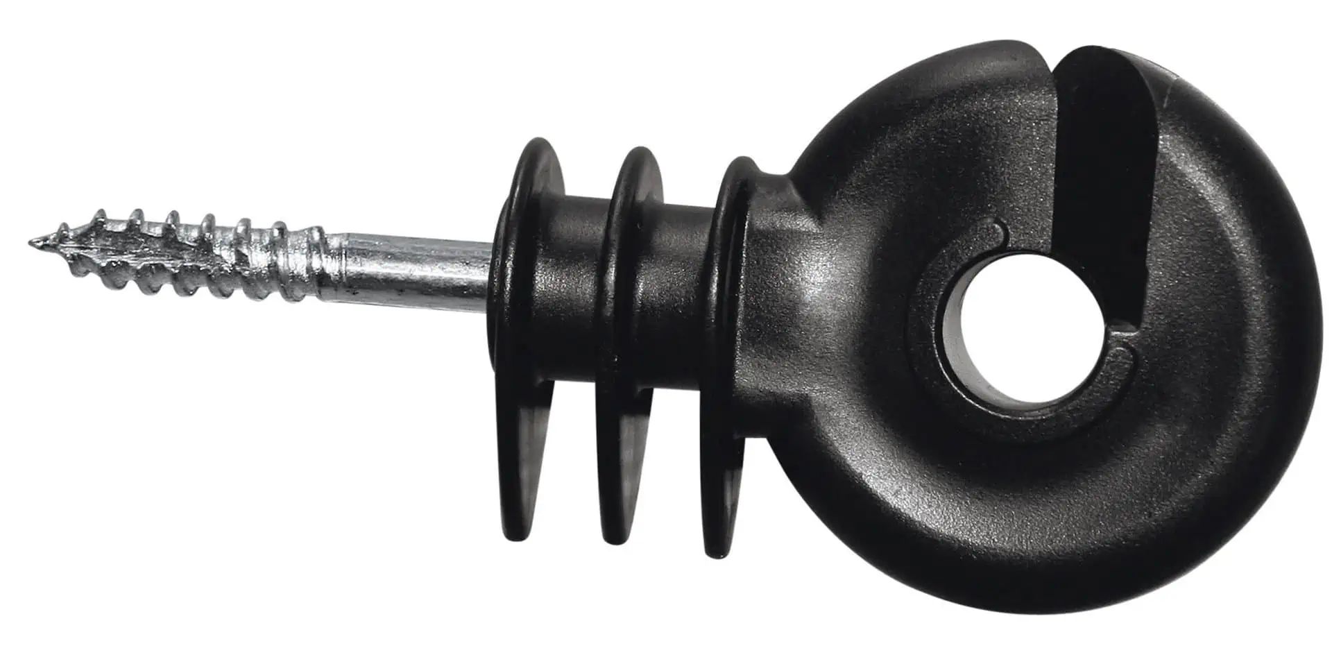 Gyűrűs szigetelő EDX-menettel kompakt fekete