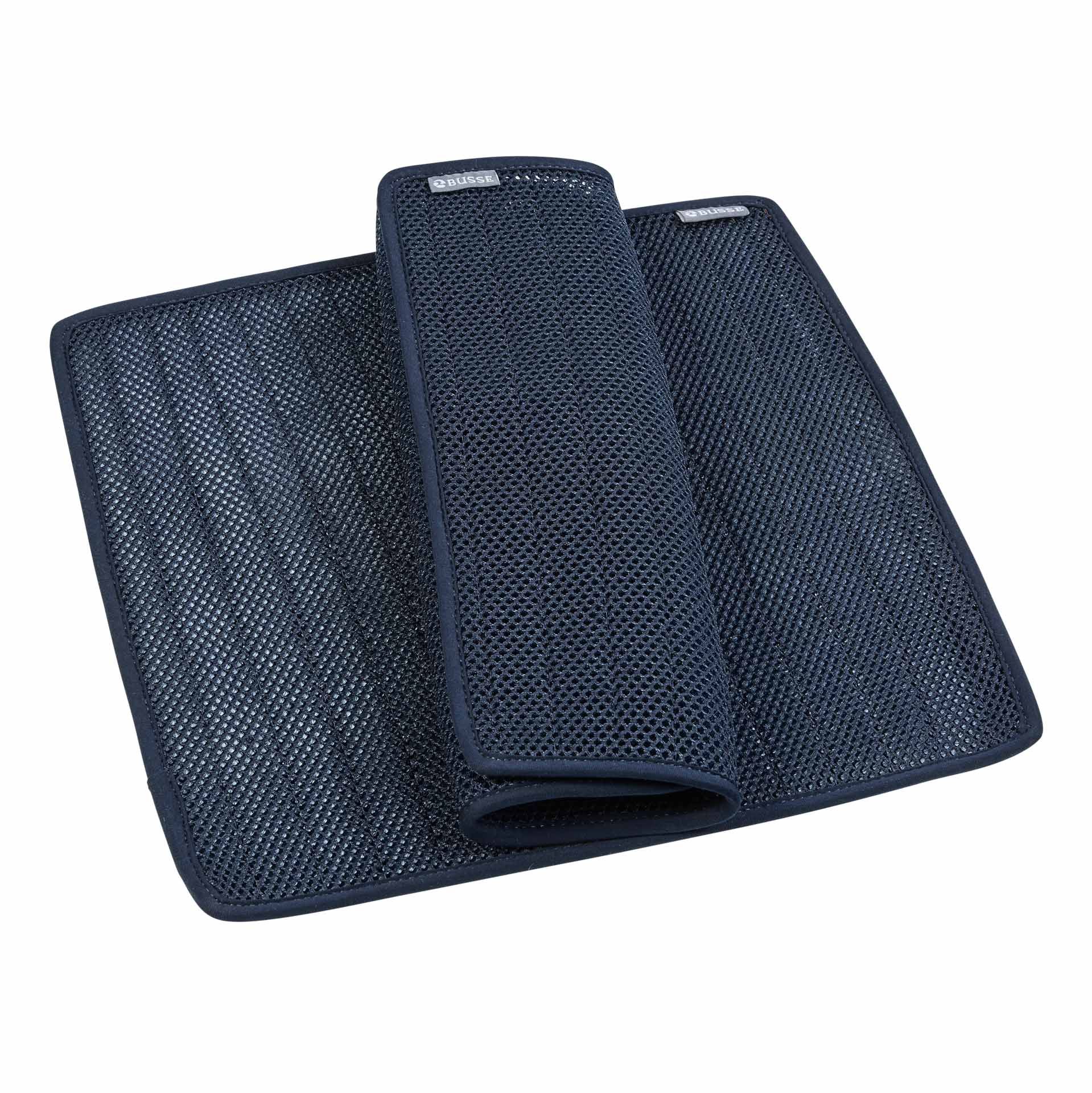 BUSSE pórcvédő bandázs alátét 3D AIR EFFECT, légáteresztő, sötétkék 45x45 cm
