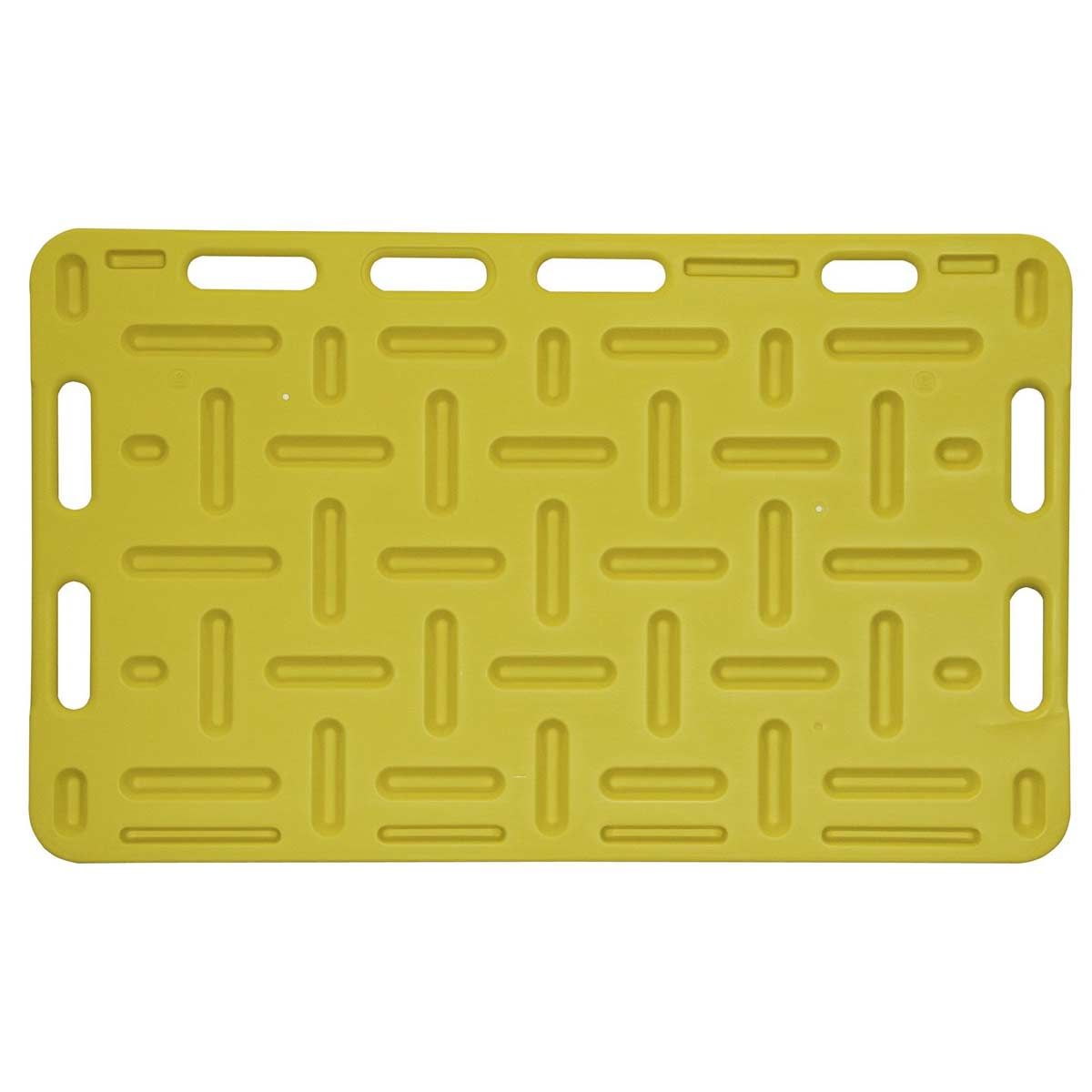 Kerbl Treibbrett für Schweine – stabil & hygienisch, 126 cm x 76 cm, gelb