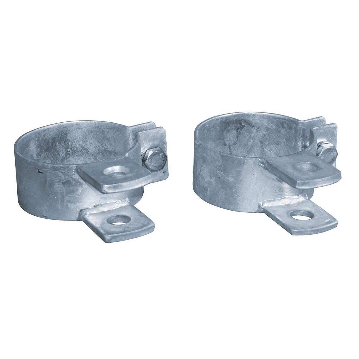Kerbl Hinge Pin Bracket for Gate Posts 9 cm, Pasture Gate Fitting, Pair, set