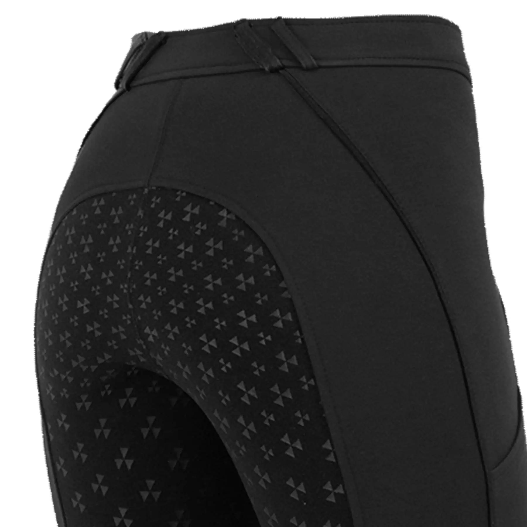 ELT Fenja Breeches, Kids Full Seat Riding Breeches with Glitter Detail, detail view
