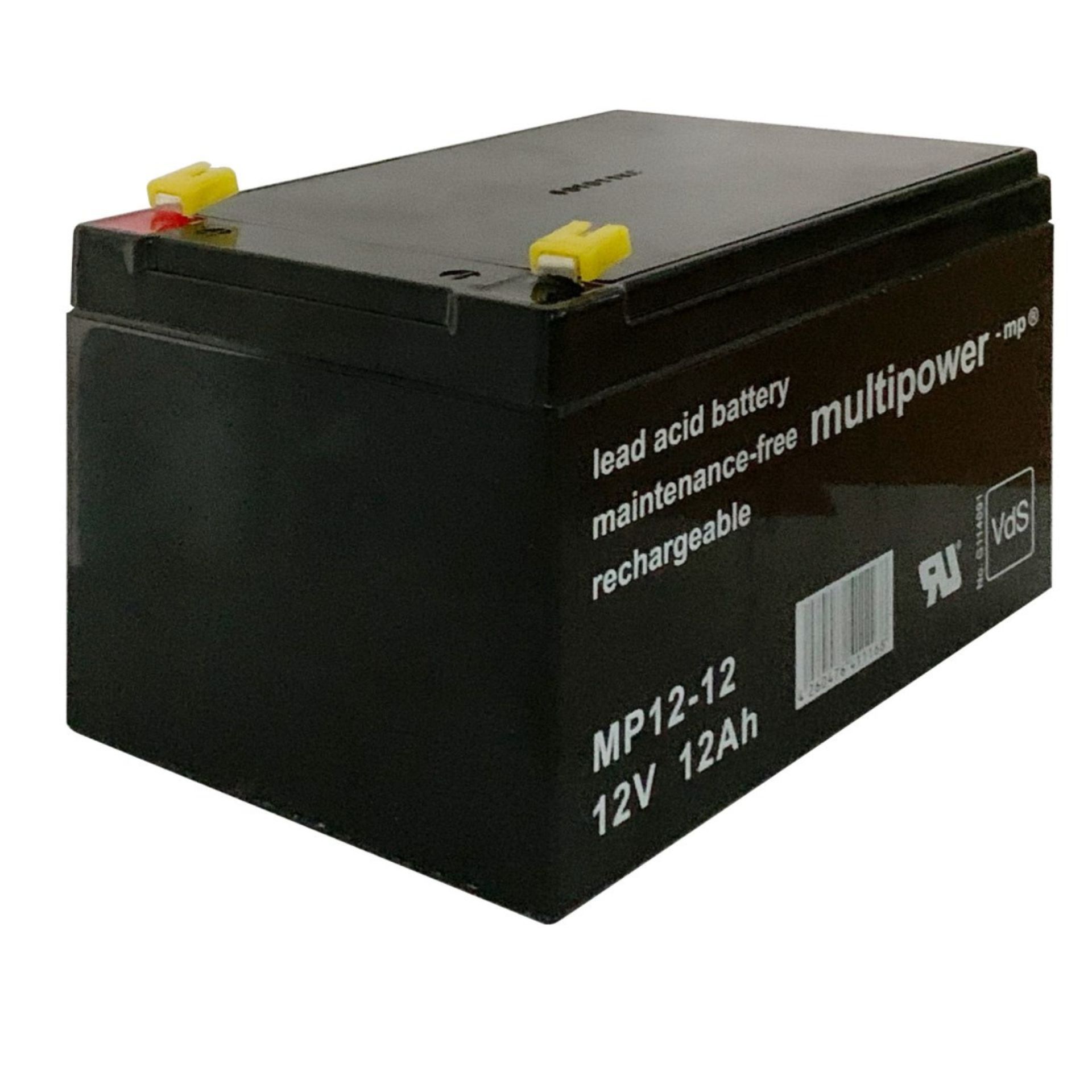 Batterie de clôture AKO 12V 18Ah, batterie de rechange pour panneau solaire 15-25W