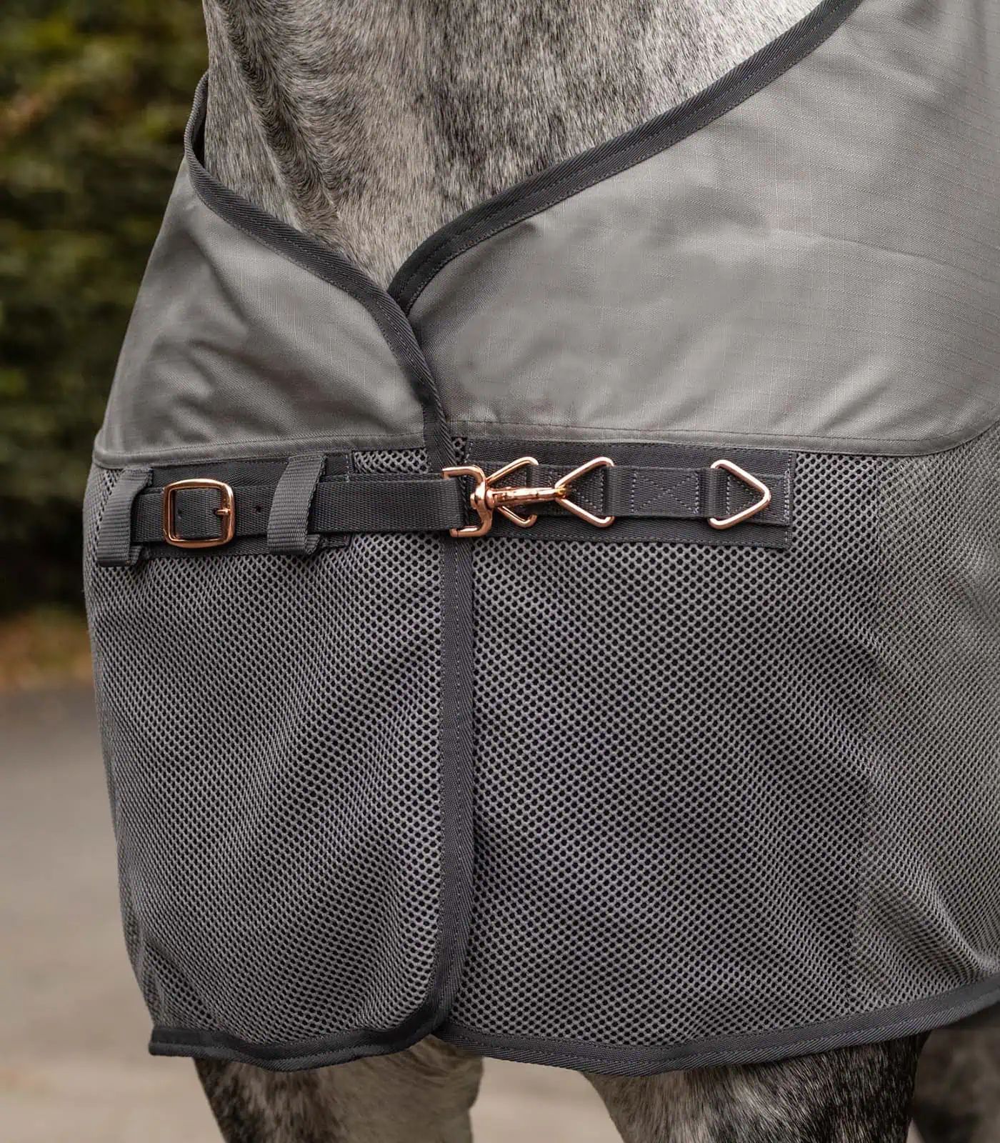 Couverture anti-pluie et anti-mouches Waldhausen COMFORT, respirante, gris, 165 cm