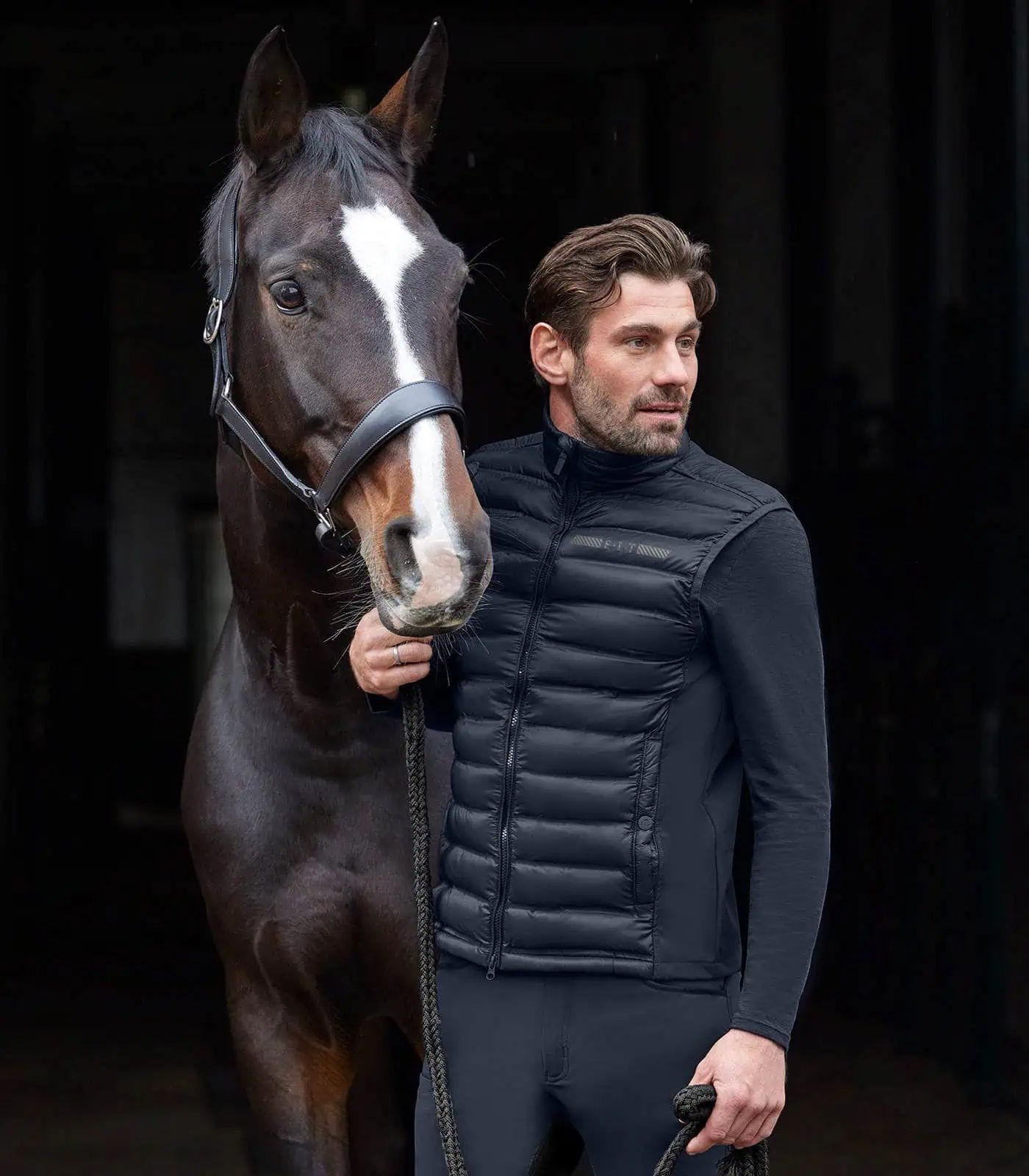ELT Veste sans manches softshell Maine, homme – Coupe-vent, S