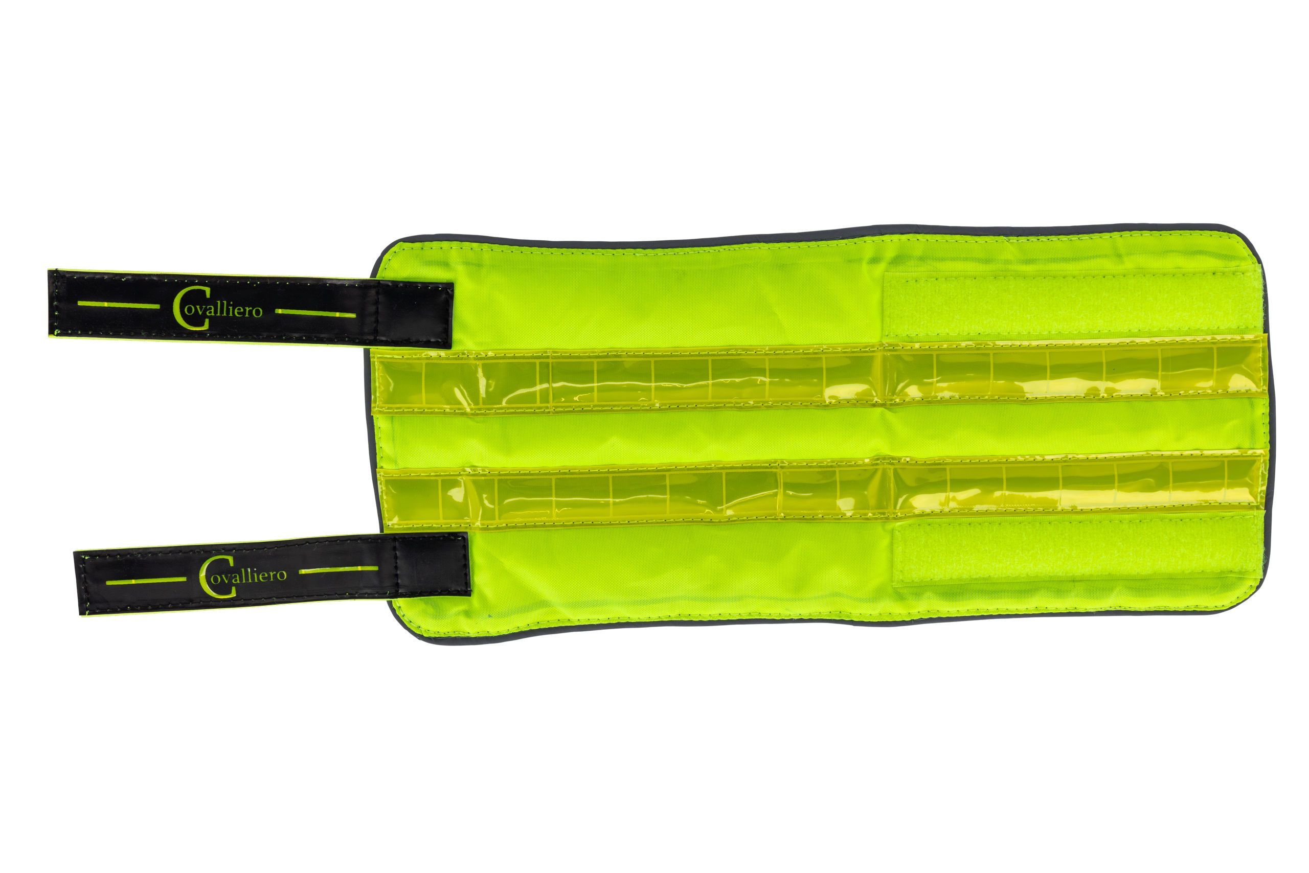 neon vest, high-visibility, reflective vest, safety vest, foldable pockets