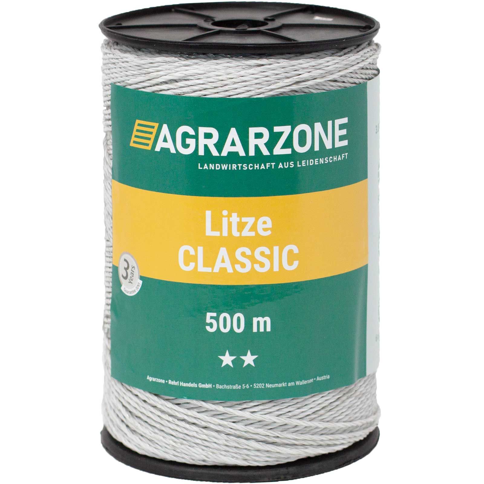 Agrarzone Classic villanyvezeték 6x0.20 Niro, fehér, 500 m
