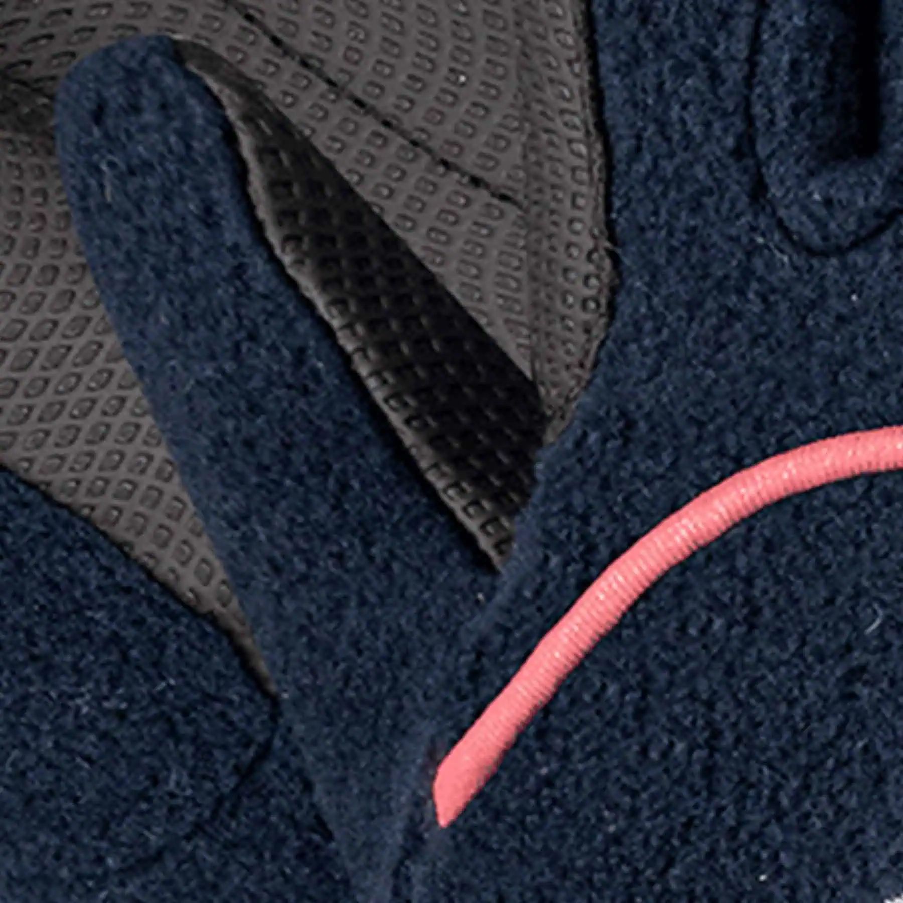 ELT Fleece Reithandschuh Lucky Giselle, Kinder, flauschig warm, Detailansicht, Futter