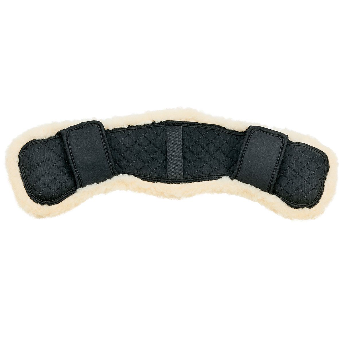 BUSSE Saddle Girth Sleeve ART-FUR, Curved Fleece Girth Cover
