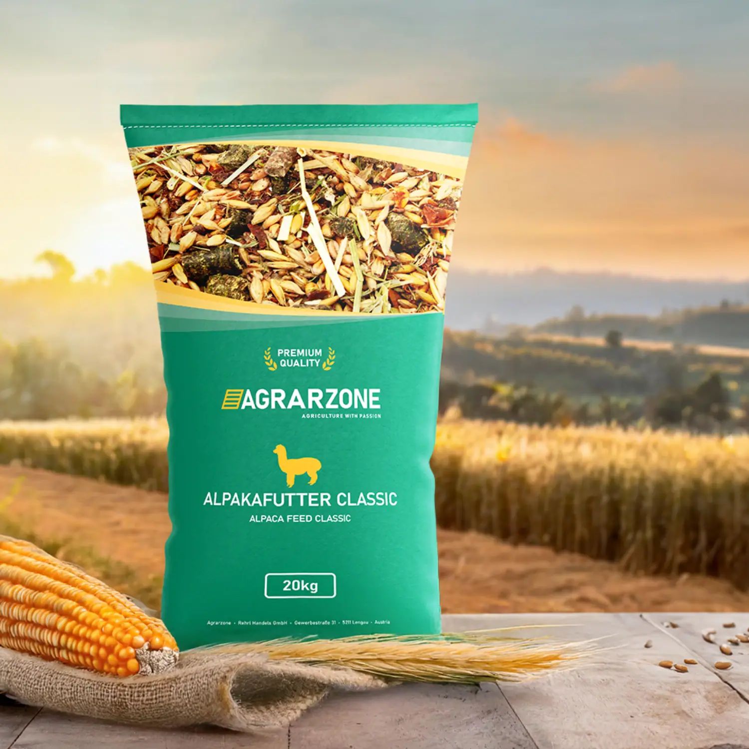 Agrarzone hrană muesli pentru alpaca 20 kg, imagine ilustrativă