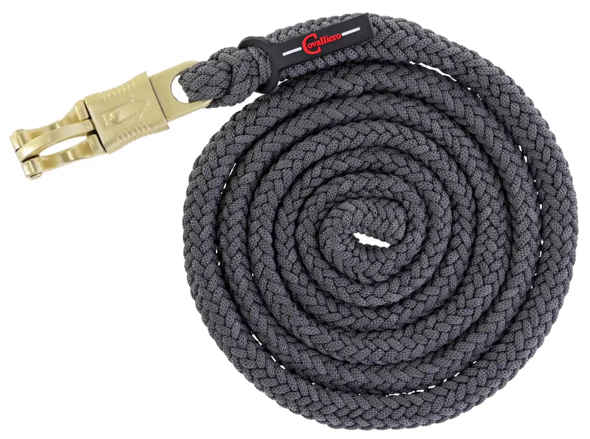 Lead Rope Classy, stone with Panic Snap