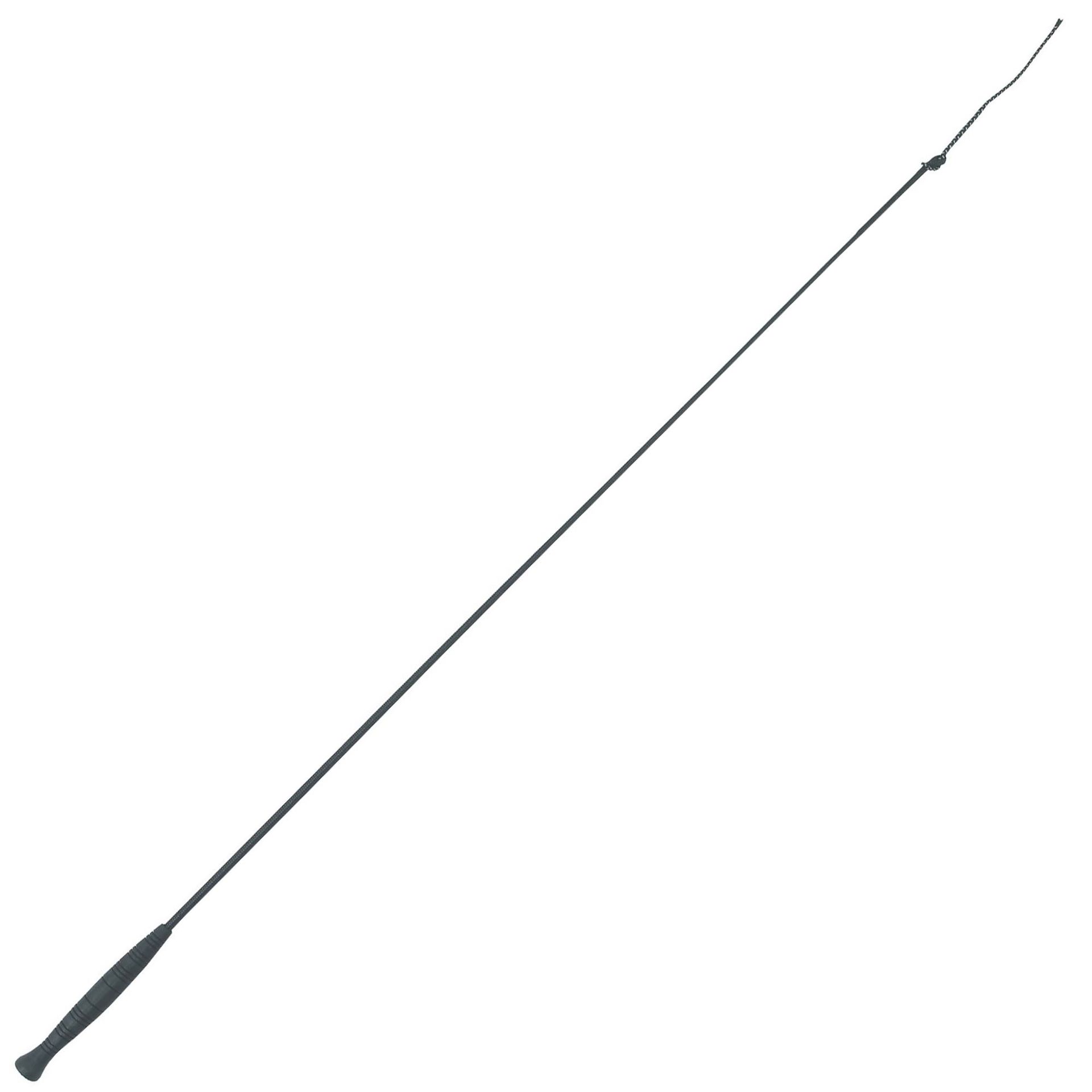 Covalliero Frustino da Dressage 120 cm Fibra di Vetro Nero