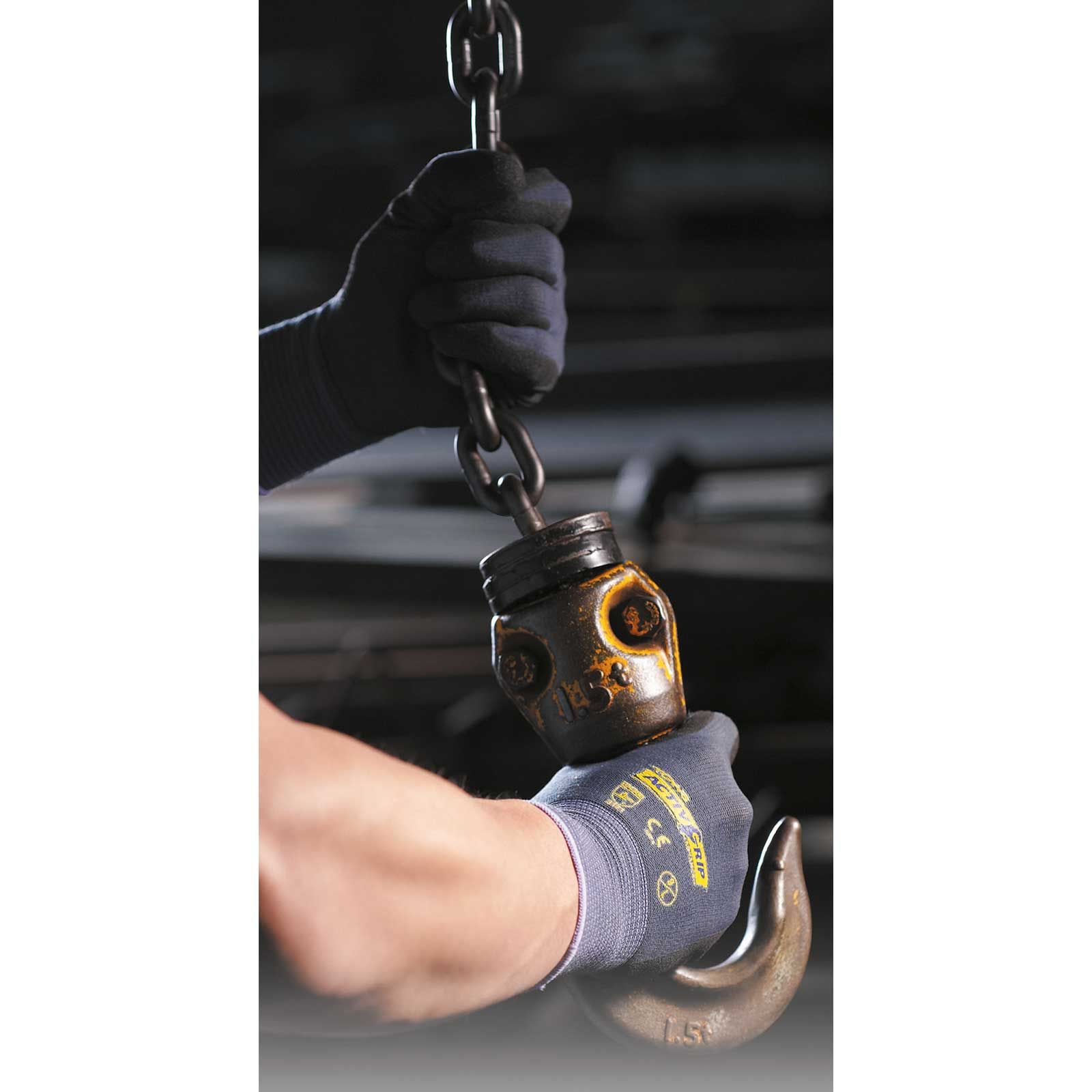 Keron Activ Grip Advance Feinstrickhandschuh, griffig wie Icegrip, Größe 7