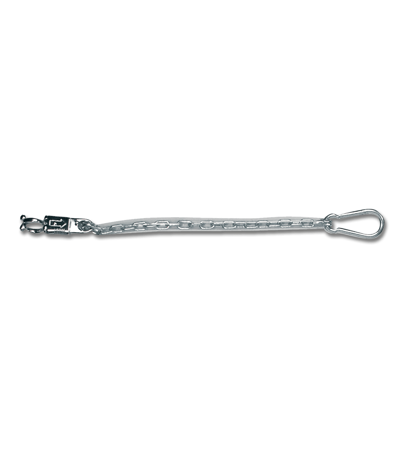 Waldhausen Chaîne d'Attache Cheval, gainée transparente, 55 cm