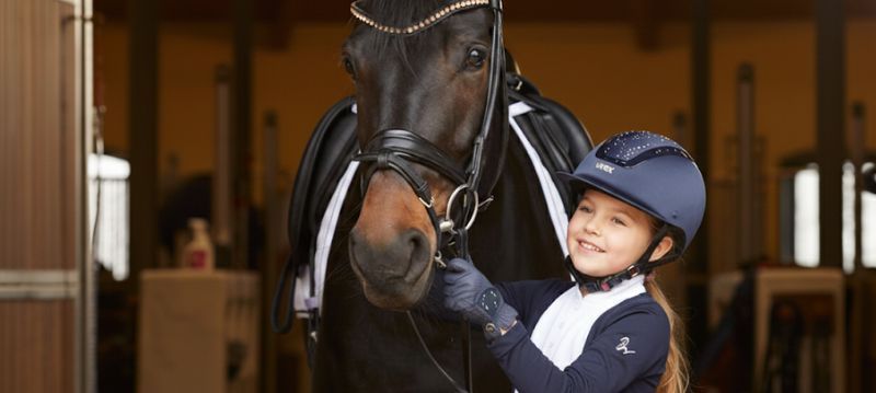 Casque d'équitation pour enfants Uvex