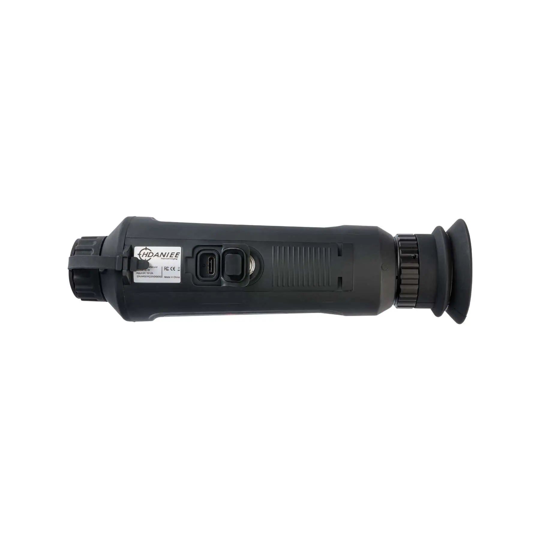 HDANIEE CE-25 Monocular Thermal Imaging Device, 25 mm Lens, rear view