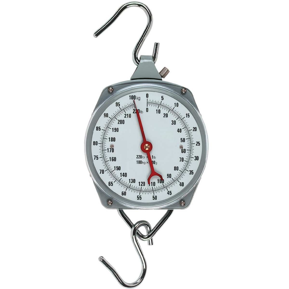 Kerbl Zeigerschnellwaage Premium zur schnellen Gewichtsbestimmung, 100 kg