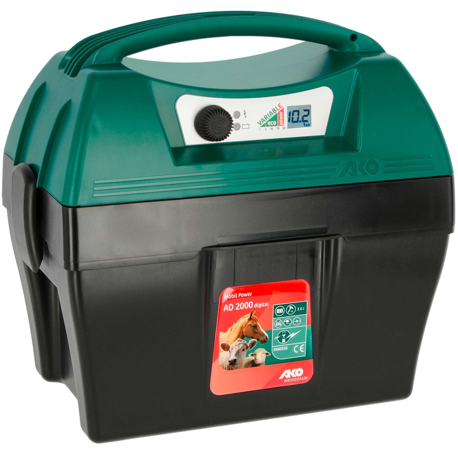 AKO Mobil Power AD 2000 Weidezaungerät 12V, 3 Joule