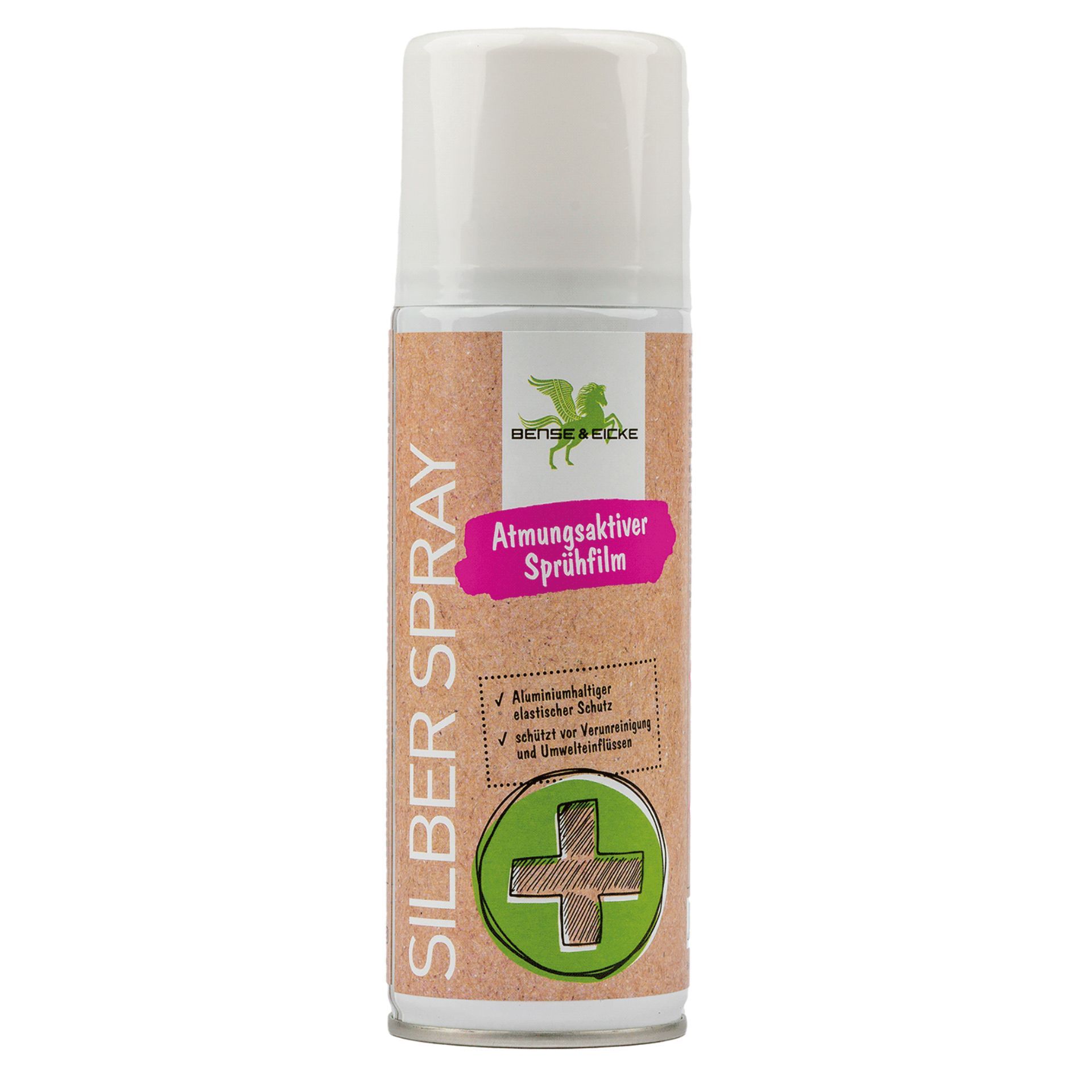 Spray argenté Bense & Eicke cheval, 200 ml film respirant