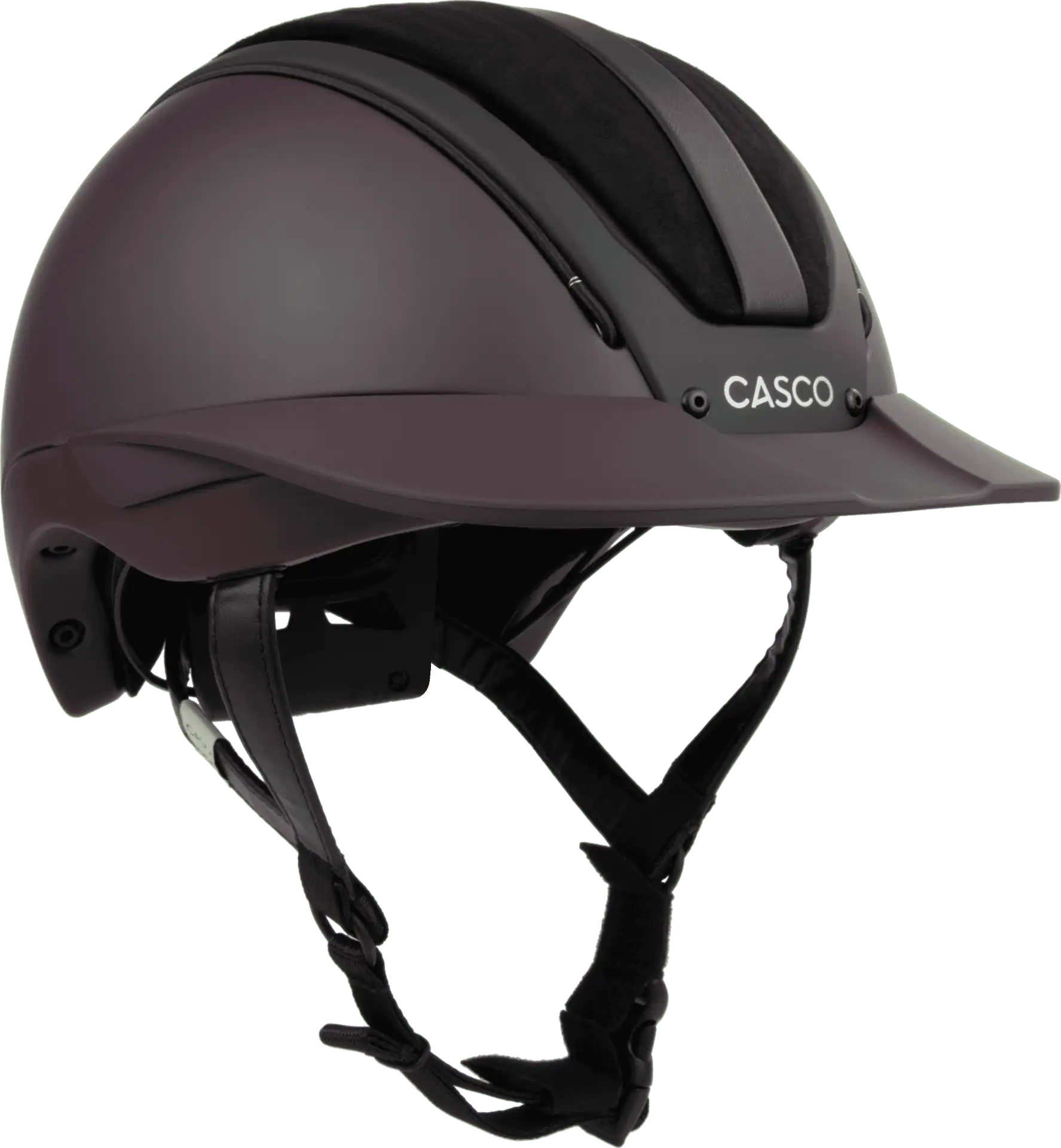 Casco Reithelm Duell One Iconic Finesse merlot M