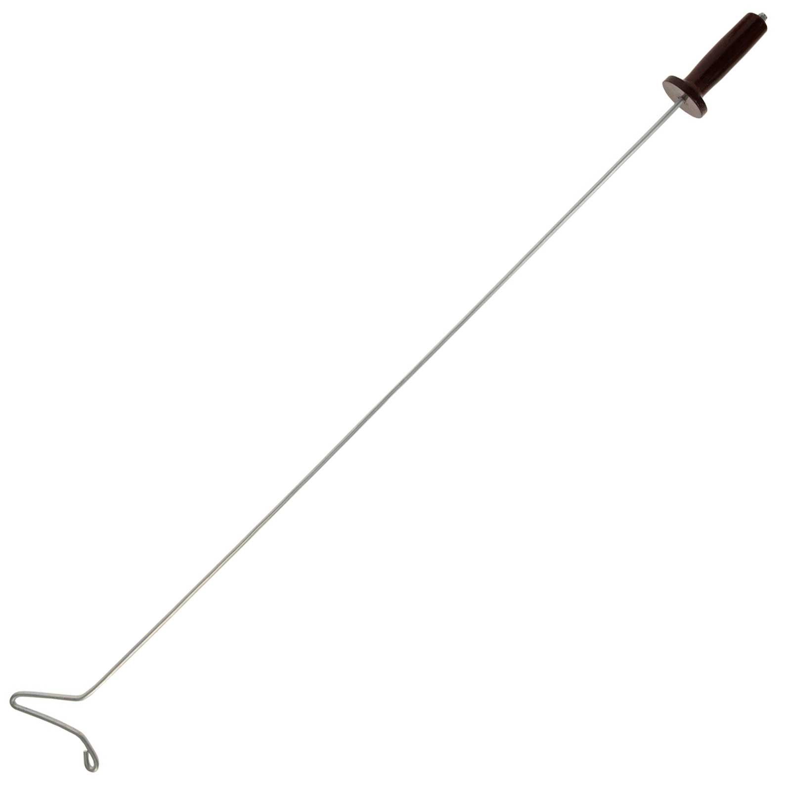 Kerbl Crochet de capture pour volaille, métal zingué, 111 cm