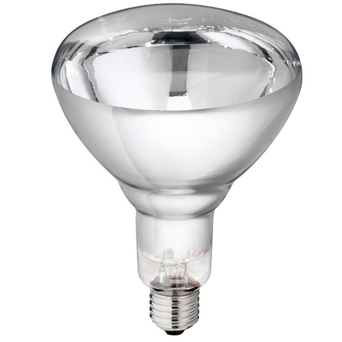 Lampe infrarouge Philips en verre trempé claire 150 W, E27