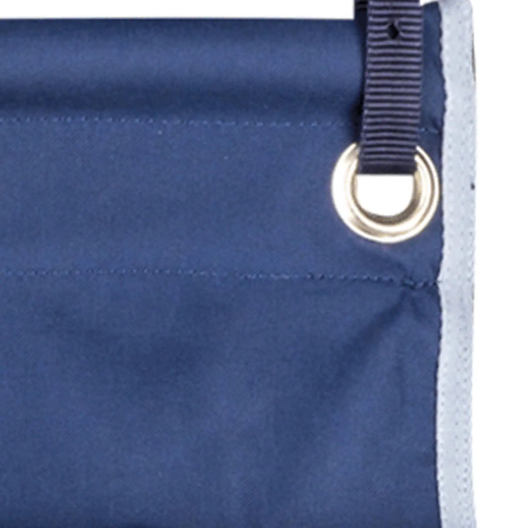 Waldhausen Borsa per box piccola, blu navy, Ordine nella scuderia, dettaglio, chiusura