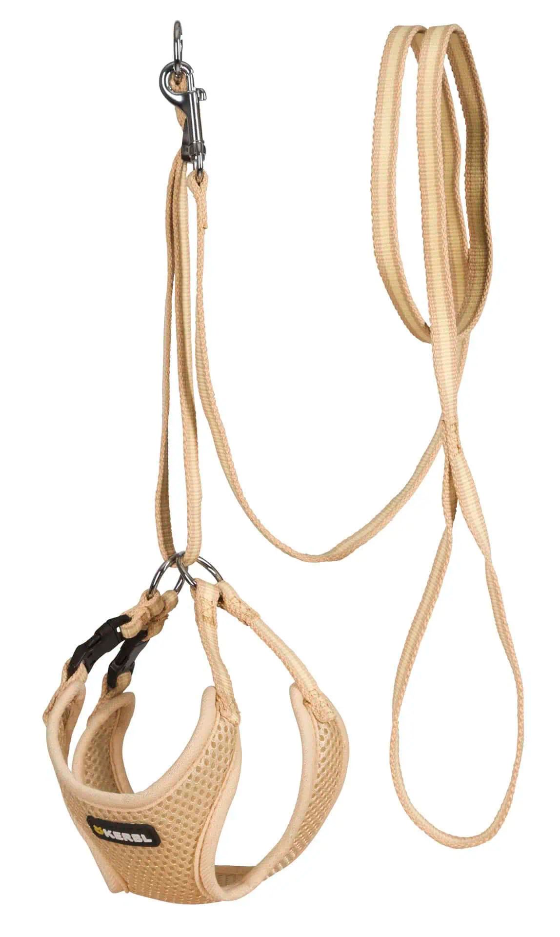Kerbl Harnais pour chiot avec laisse, mesh, réglable, kit
