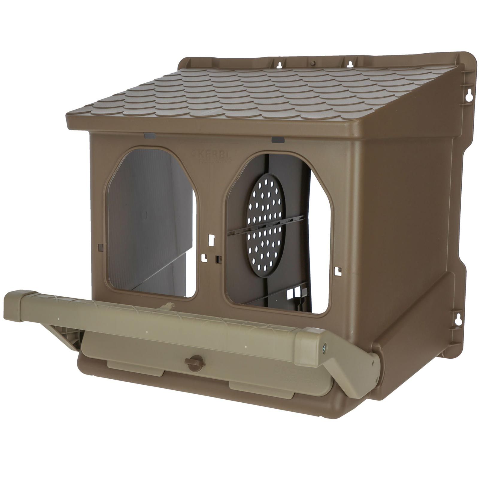 Double nid de ponte pour poules en plastique recyclé