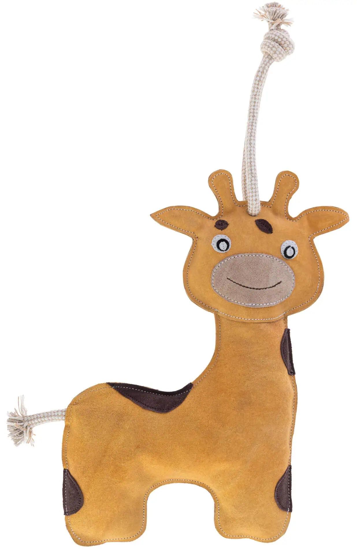 Covalliero KniStar Giraffe Horse Toy, Suede Cover with Coconut Fibre Filling