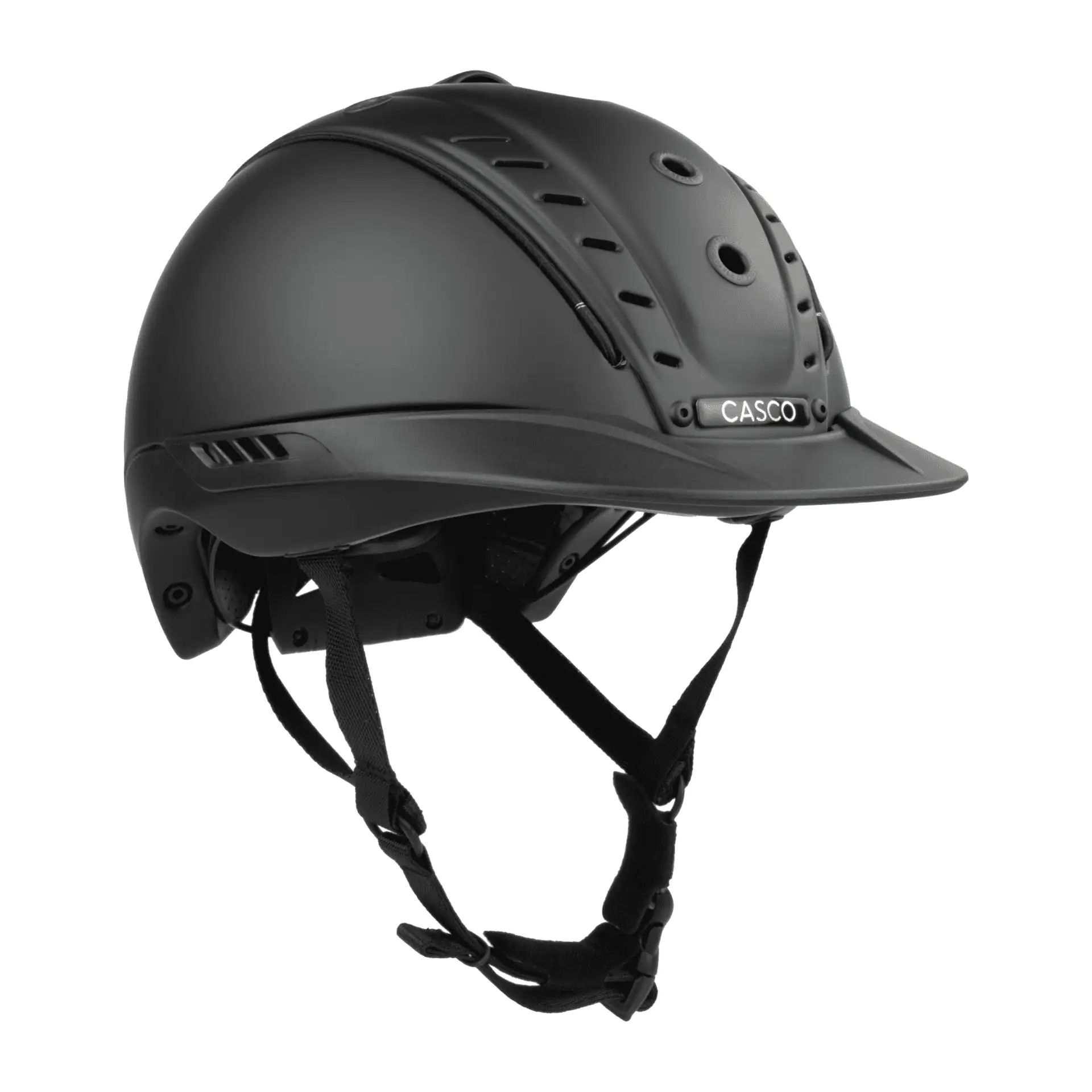 Casco Reithelm Mistrall-2 Precision, Sicherheit & Komfort, Prime Black M