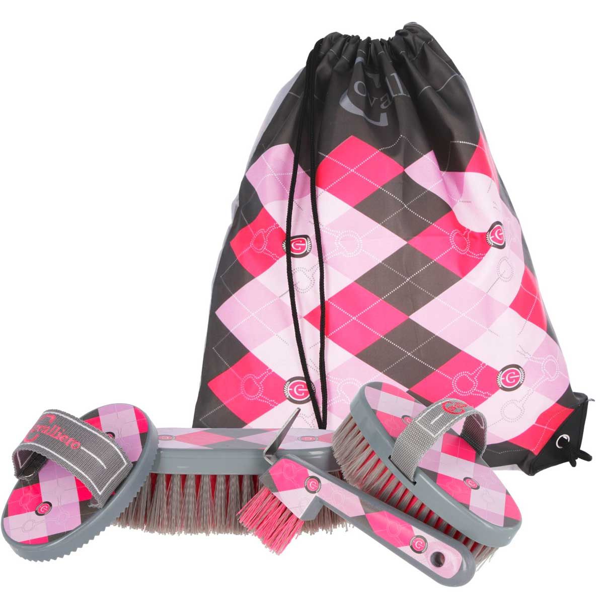 Sac de pansage pour chevaux Lilli pour les enfants avec contenu