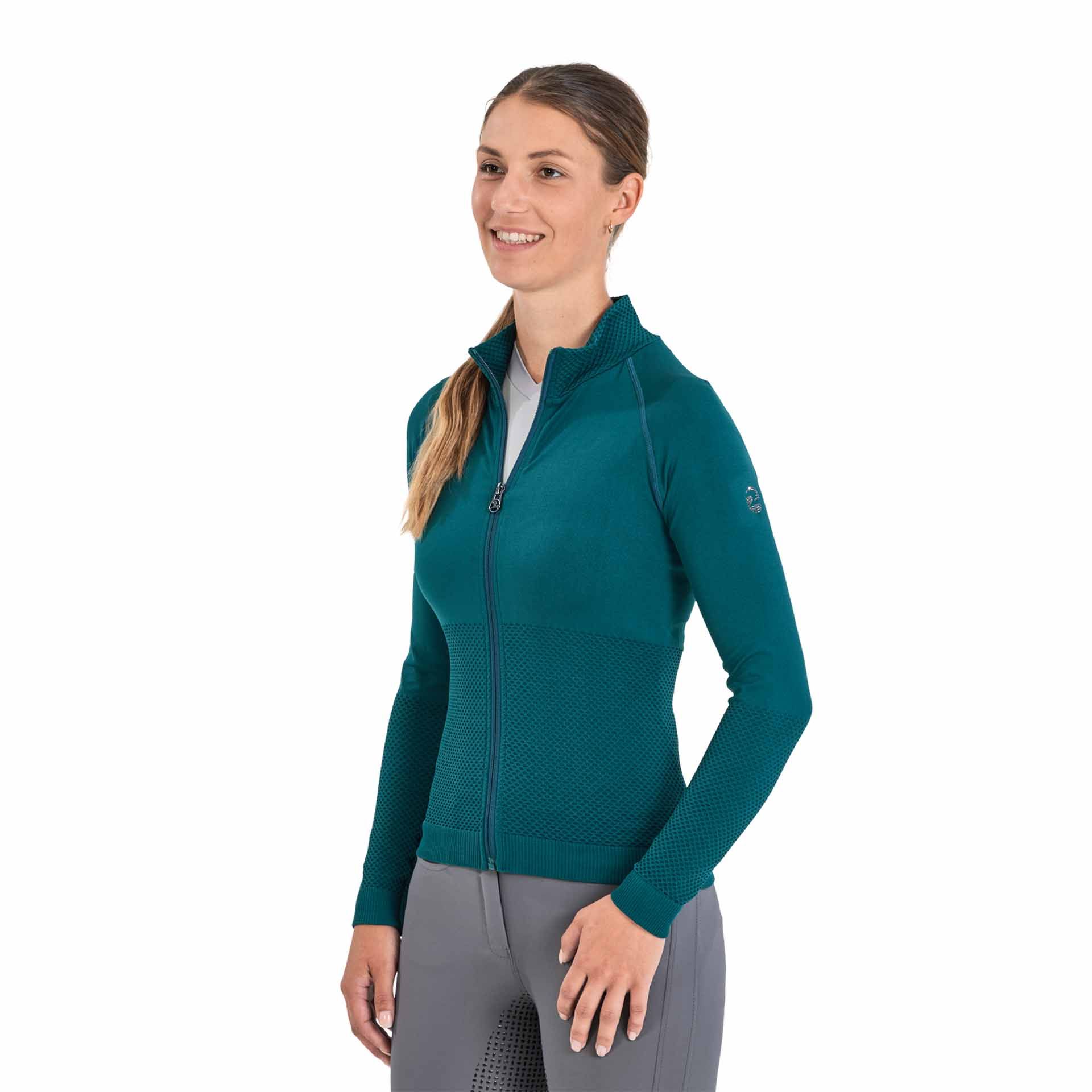 BUSSE Trainingsjacke PRIA Midlayer, figurbetont für Damen