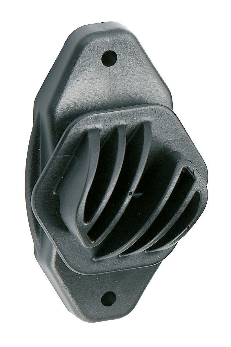 Highland Festzaunisolator schwarz für Stahldraht, Litze bis 2,5 mm, 200 Stück