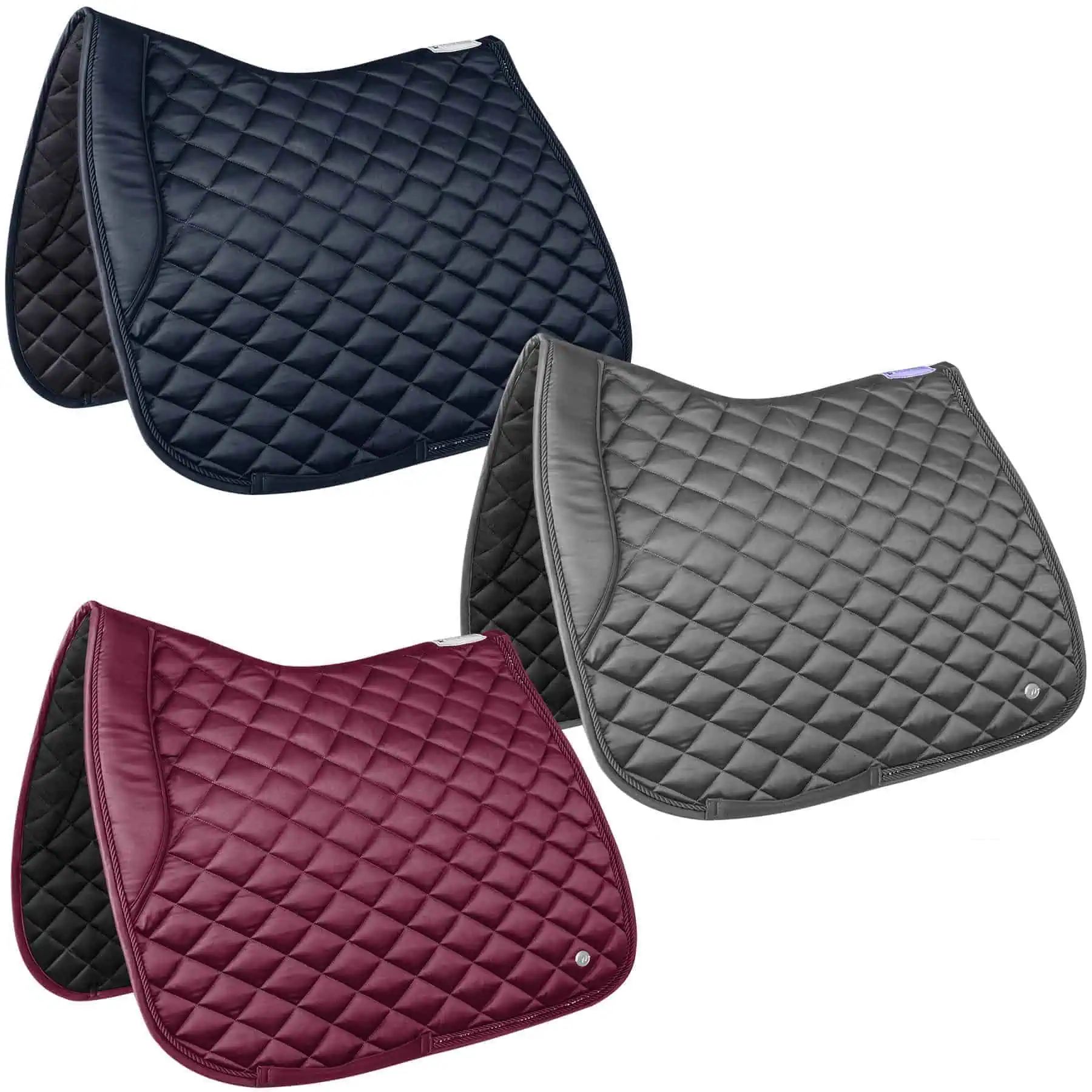 Chabraque Waldhausen Nepal - matière brillante et bande de strass, bleu nuit Dressage